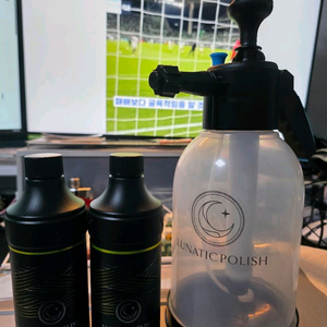 세차용품 - 루나틱 폴리쉬 아쿠아 코트 습식코팅제 500ml 2개 + 분무기