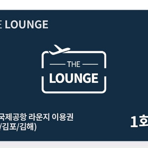 더 라운지 이용권