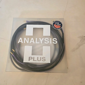 ANALYSIS PLUS 클리어 오발 스피커 케이블