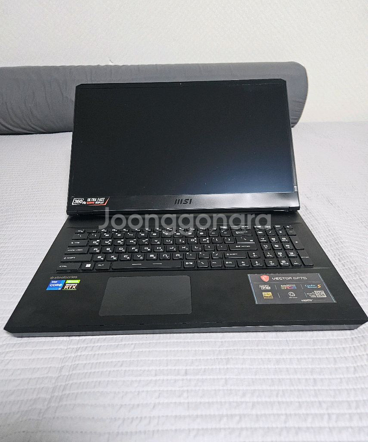 MSI VECTOR GP76 12UGS 17.3인치 노트북 판매--0