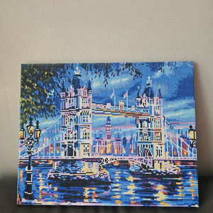 인테리어액자 보석십자수 완성품 팝니다