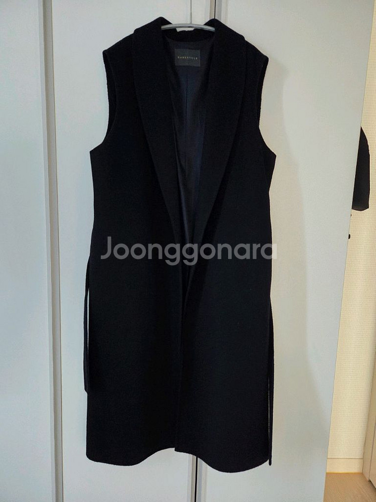 한스스타일 벨티드 숄카라 울 롱베스트--0