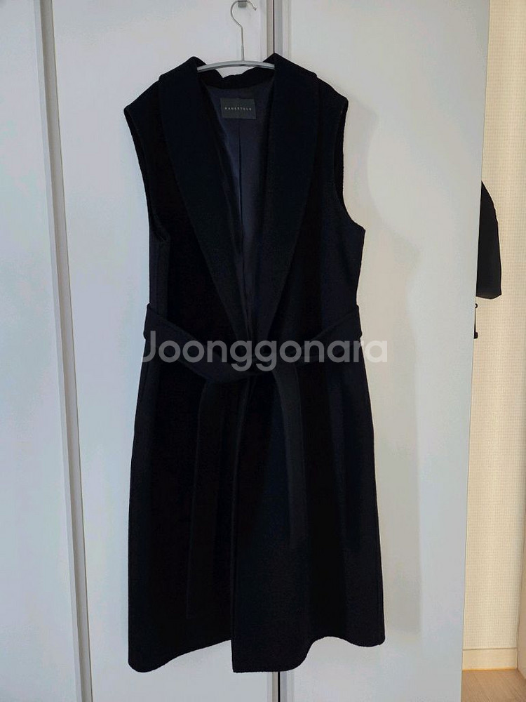 한스스타일 벨티드 숄카라 울 롱베스트--1