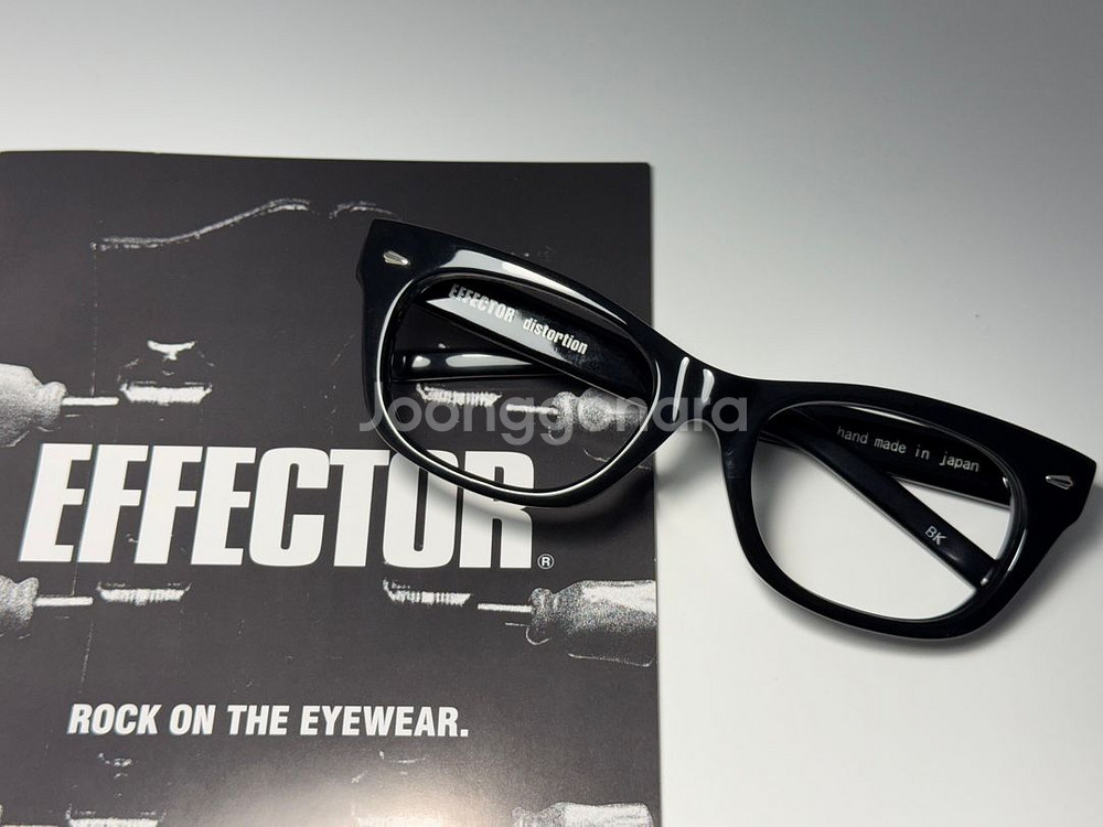 이펙터 EFFECTOR 일본 볼드 뿔테 안경 0027--0