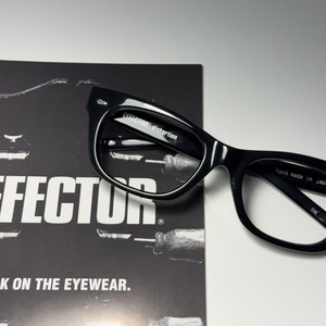 이펙터 EFFECTOR 일본 볼드 뿔테 안경 0027