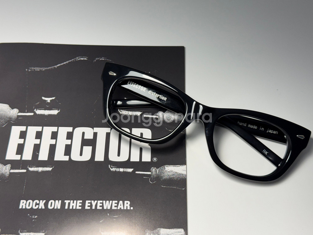 이펙터 EFFECTOR 일본 볼드 뿔테 안경 0027--1