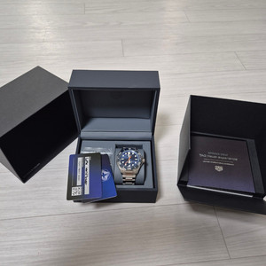 태그호이어 아쿠아레이서 청판 42mm 풀박스