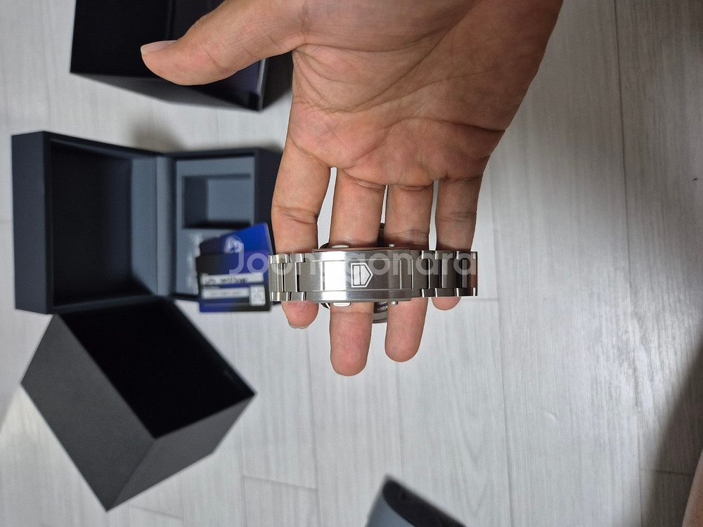 태그호이어 아쿠아레이서 청판 42mm 풀박스--3