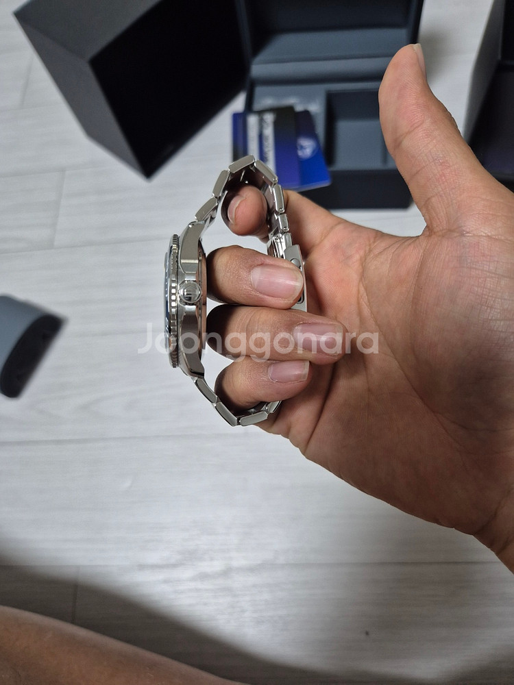 태그호이어 아쿠아레이서 청판 42mm 풀박스--2