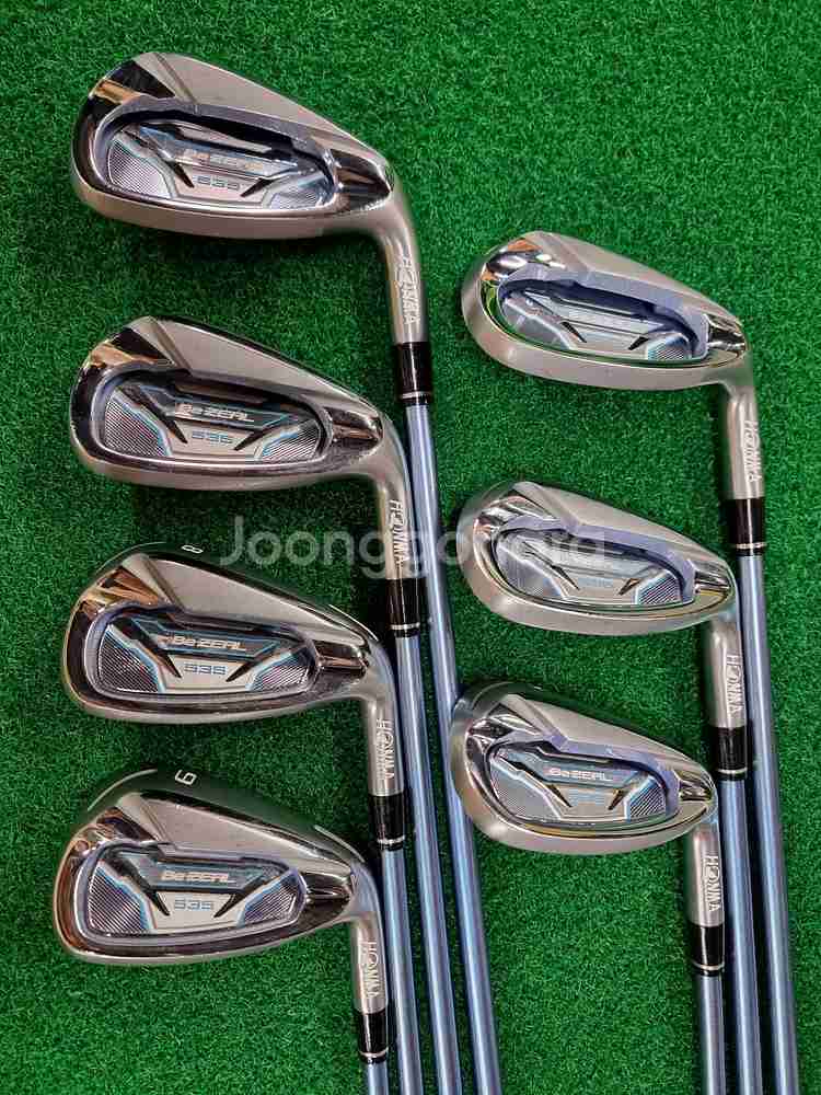 여성용 HONMA 혼마 비즐535 여자 아이언세트--0