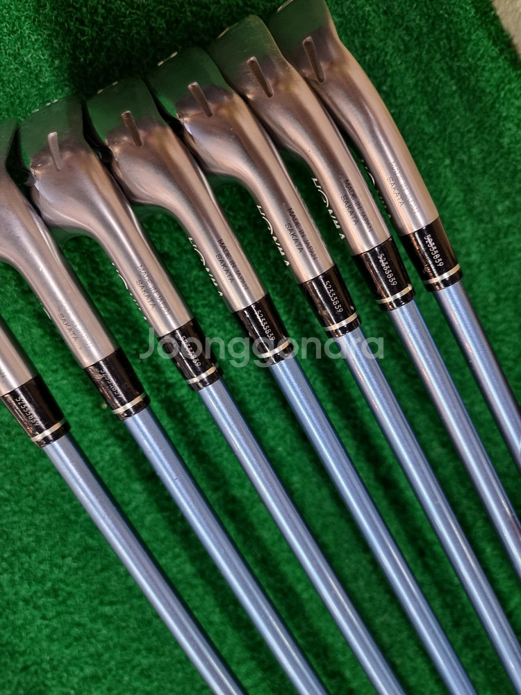 여성용 HONMA 혼마 비즐535 여자 아이언세트--6