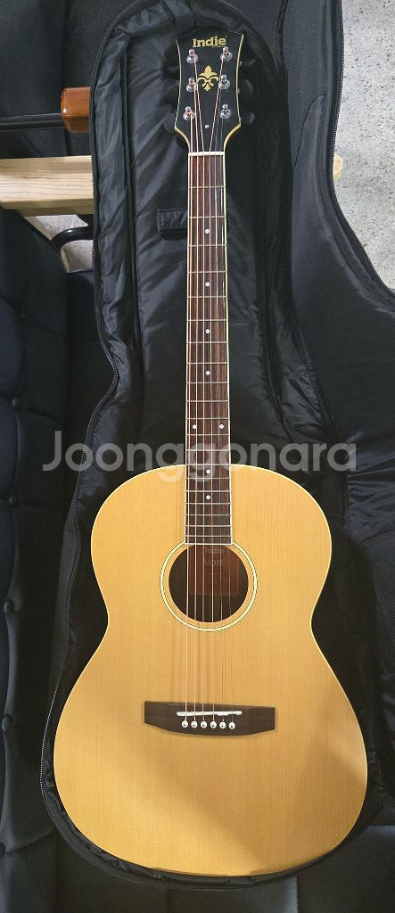 [새상품] 인디 모브 어쿠스틱 기타 (픽업, 가방포함)--0