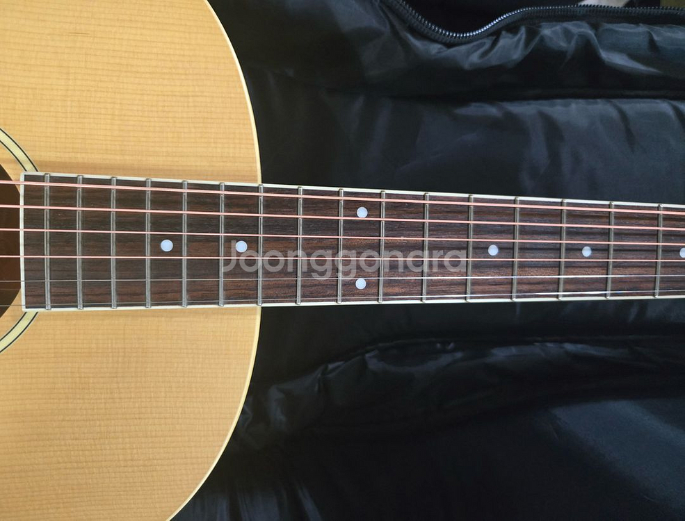 [새상품] 인디 모브 어쿠스틱 기타 (픽업, 가방포함)--2