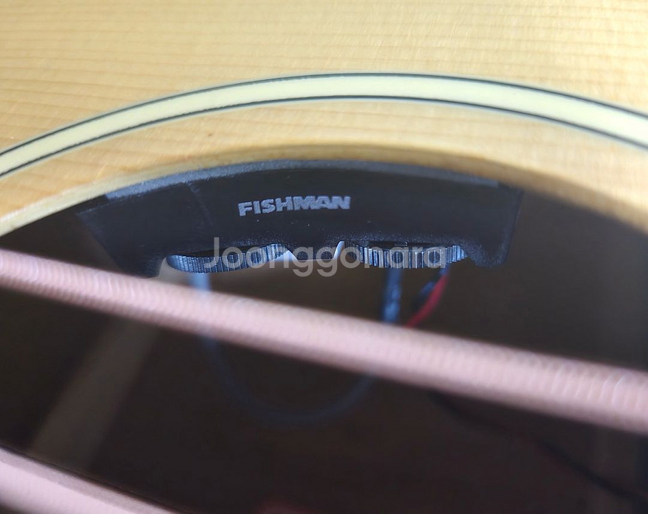 [새상품] 인디 모브 어쿠스틱 기타 (픽업, 가방포함)--4