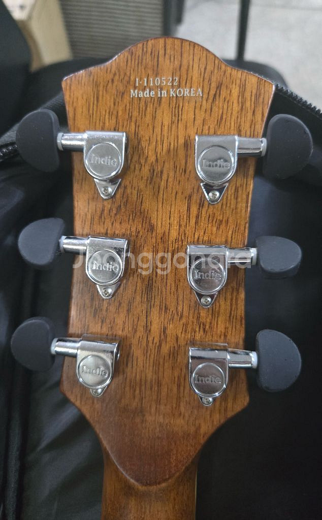 [새상품] 인디 모브 어쿠스틱 기타 (픽업, 가방포함)--5