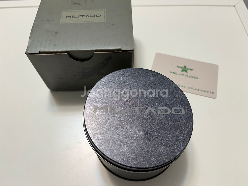 밀리타도 마크11 오마주 한정판 쿼츠 팝니다--4