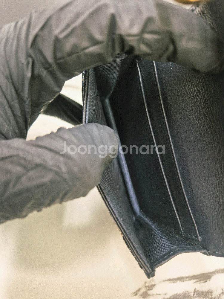 디올 오블리크 지갑--7