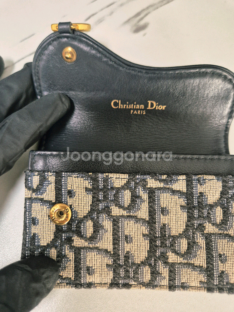 디올 오블리크 지갑--6