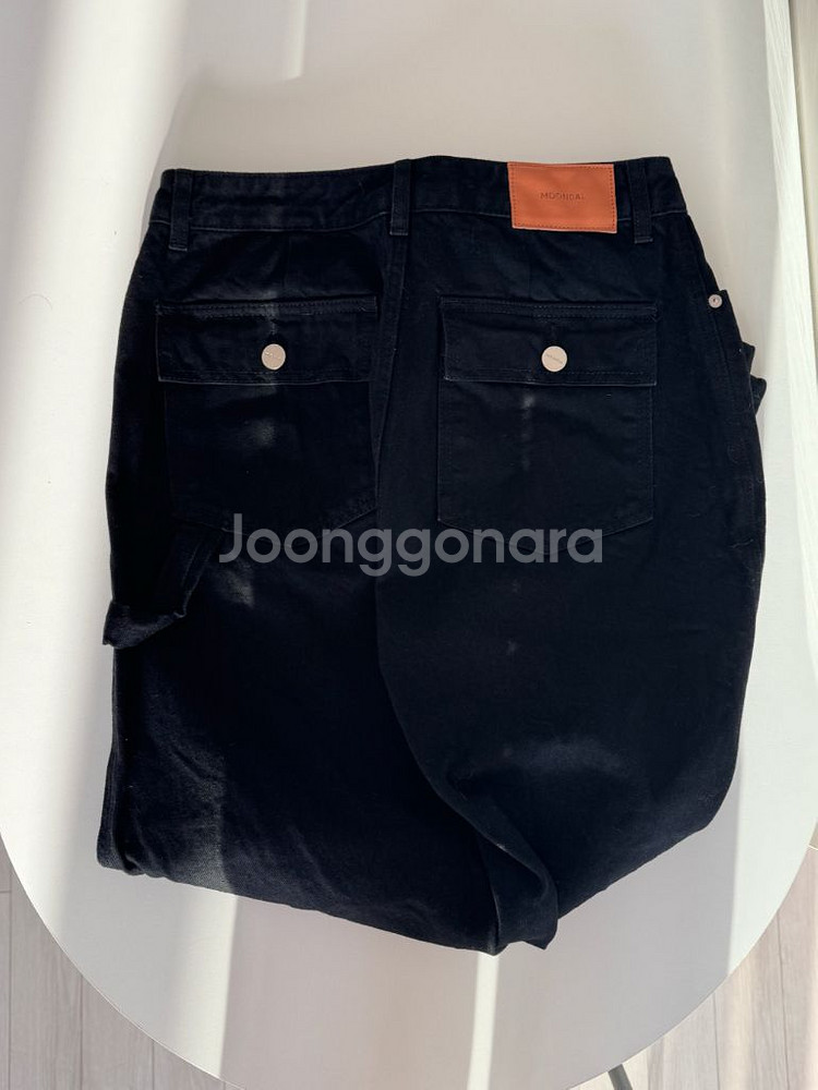 문달 카펜터 데님 블랙 m사이즈--0