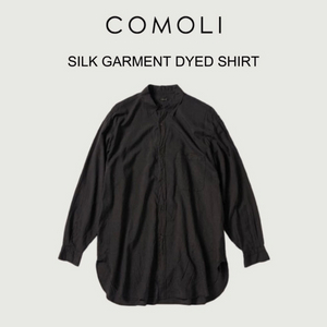 코모리 실크 가먼츠 다이 셔츠