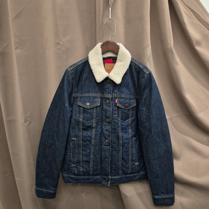 리바이스 쉐르파 구스다운 데님 트러커 자켓 S