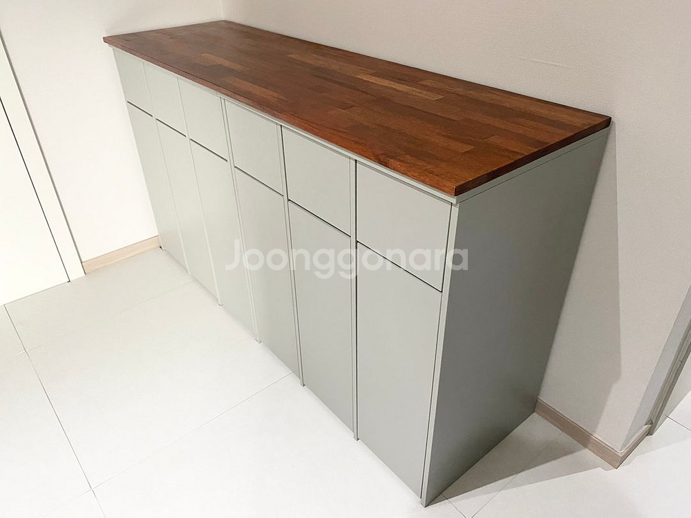 스스디 대용량 분리수거함 3단 2개/ 재활용 쓰레기통--1