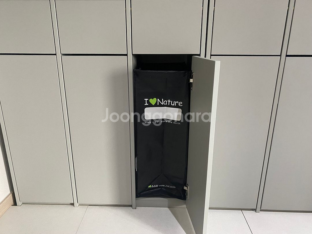 스스디 대용량 분리수거함 3단 2개/ 재활용 쓰레기통--4