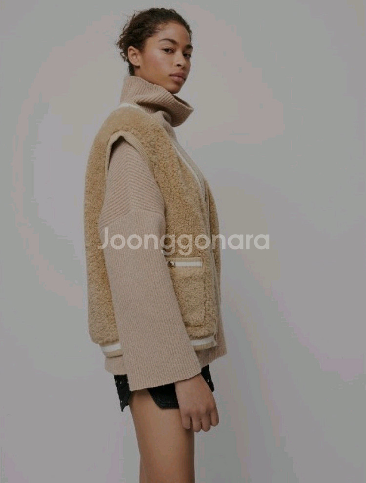 마쥬 퍼 베스트 조끼. 2사이즈--2