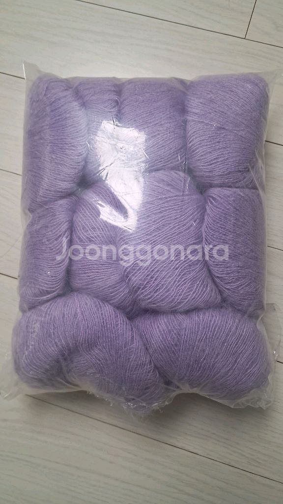 모헤어 75% <미개봉> 뜨개실, 뜨개질, 털실, 손뜨개--1