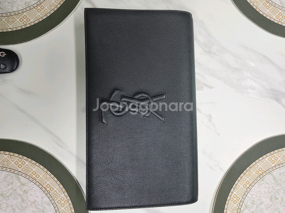 생로랑 YSL 로고 클러치백--1