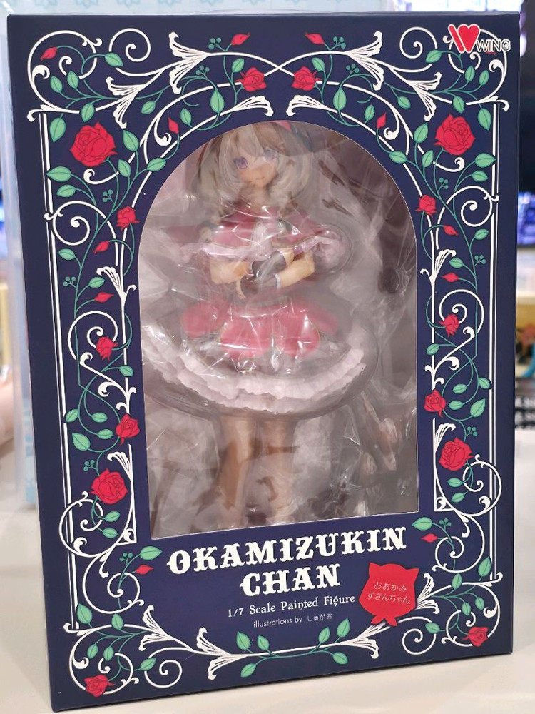 [개봉] 윙 1/7 늑대모자짱 illustration by shugao 스케일 피규어--4