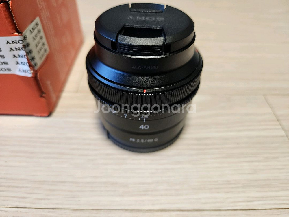 소니정품 sel40f25g fe 40mm f2.5 40g 렌즈 팝니다--1