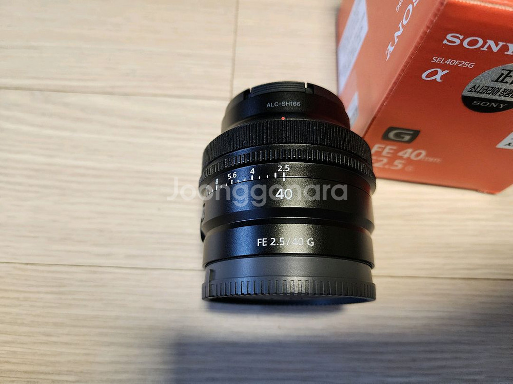 소니정품 sel40f25g fe 40mm f2.5 40g 렌즈 팝니다--4