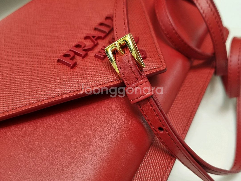 정품.새재품. 프라다 사피아노 미니백--6