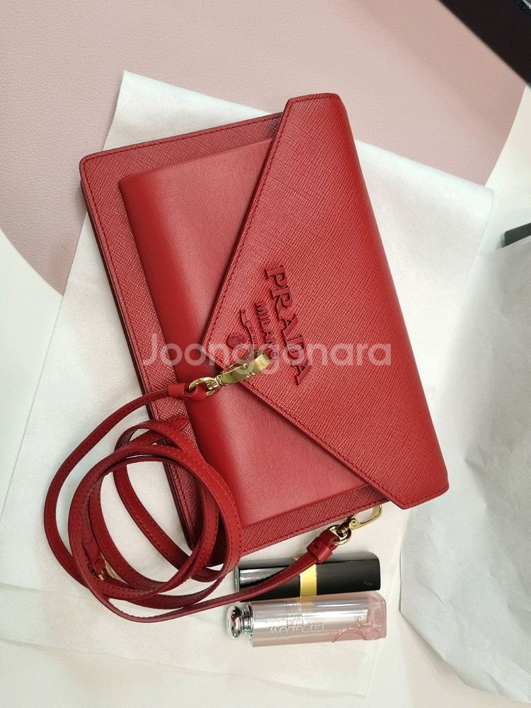 정품.새재품. 프라다 사피아노 미니백--9