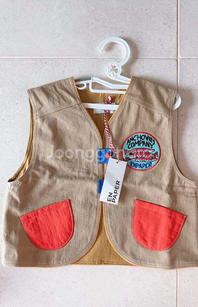 엔페이퍼 조끼 5사이즈--2