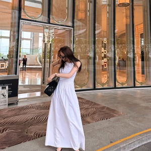 더로랑 샬롯 스모크 맥시 드레스