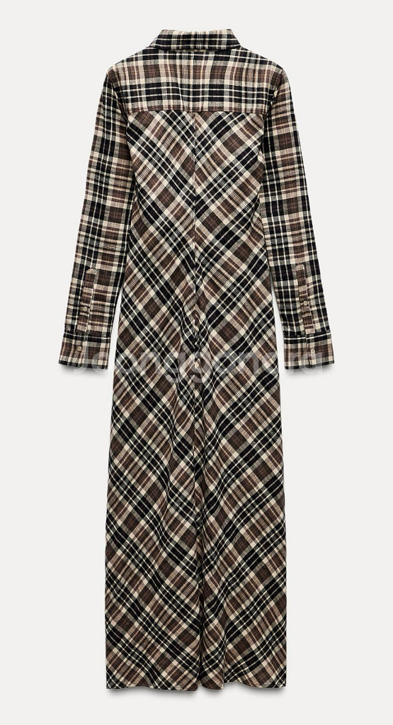 택달린) 자라 포플린 셔츠 원피스--1