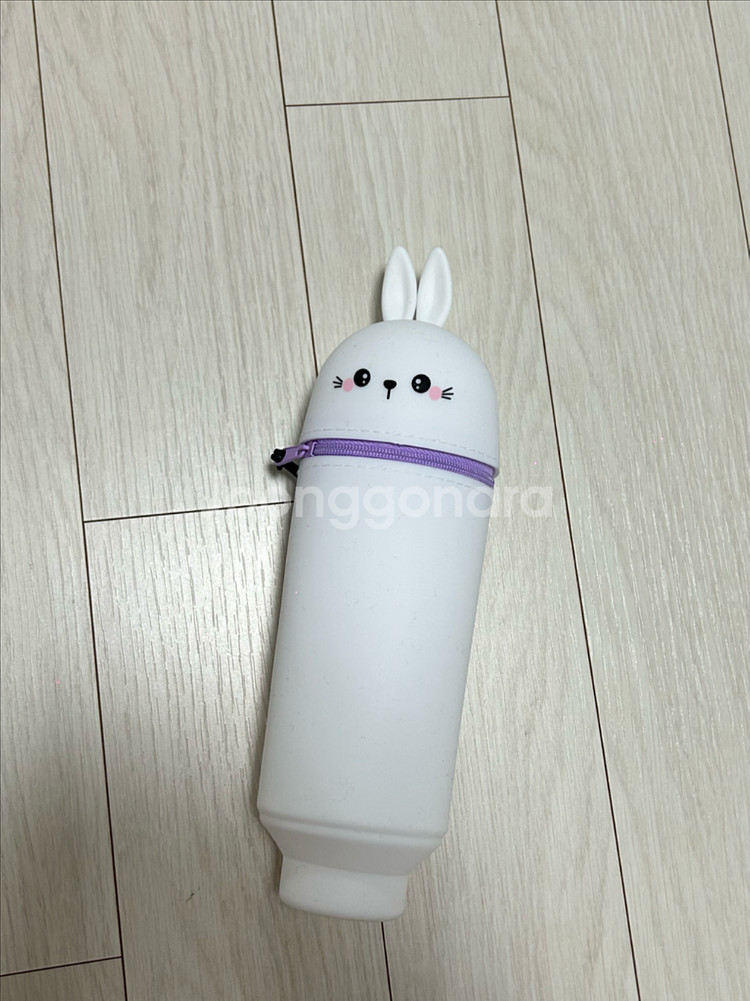 토끼 실리콘 필통 파우치--0