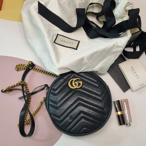 정품.구찌 마몬트 하트 미니 탬버린백 숄더백