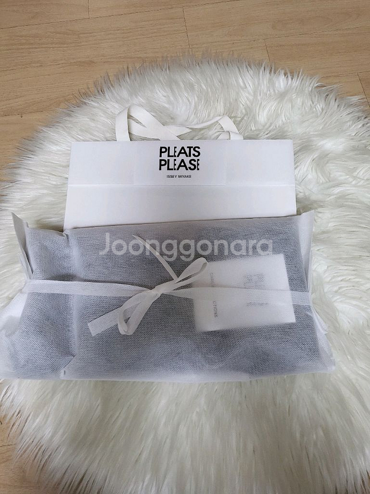 이세이미야케 플리츠플리즈 바지 시커바텀2 팬츠 블랙 5사이즈--8