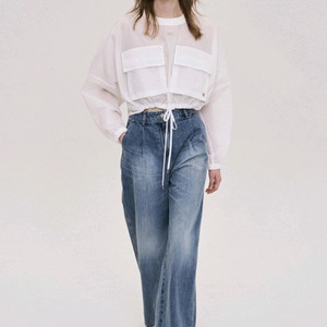 한섬 시스템 포켓 블라우스~