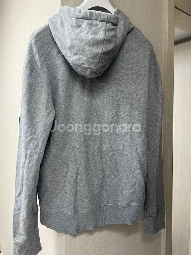 메종키츠네 그레이 후드티 xl--1