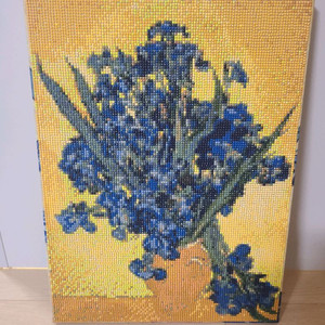 인테리어액자 보석십자수 완성품 팝니다