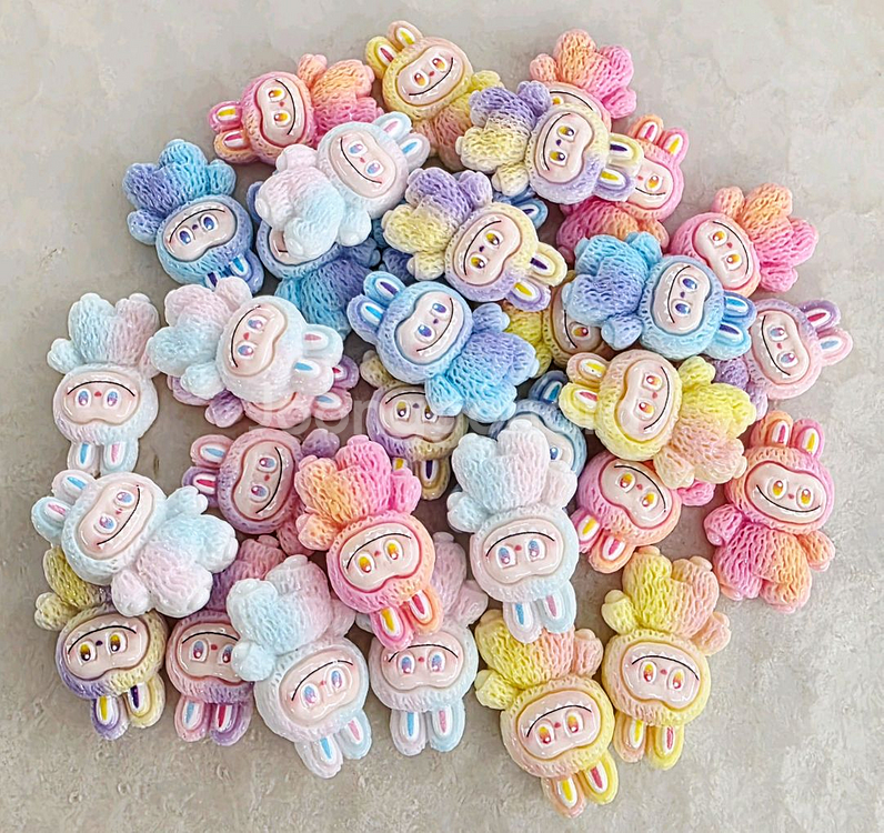 파츠 라부부 알록이 6종 33개 일괄--0