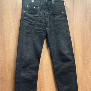 RRL 더블알엘 빈티지5포켓 블랙온블랙 33 블온블