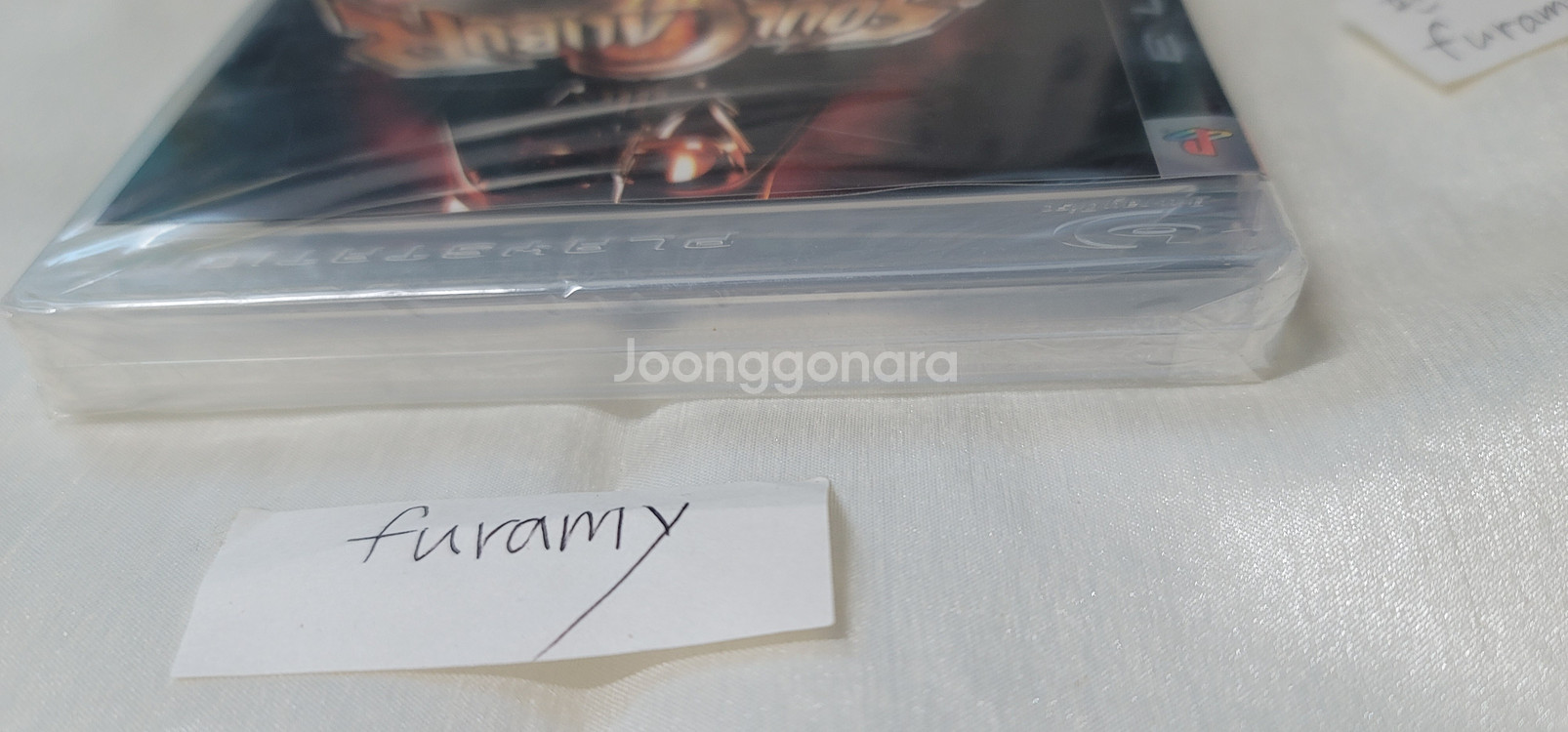 ps3 소울칼리버4(새제품)-뒷면 패임--3