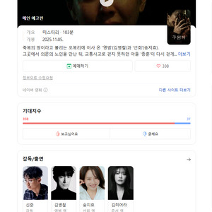 영화 <구원자> cgv전용 예매권 2장 ( 주말예매가능/ 2D전용)