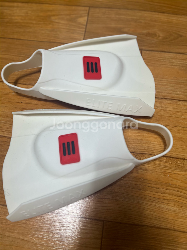 DMC 엘리트맥스 화이트 숏핀 M(235-260)사이즈 판매--3