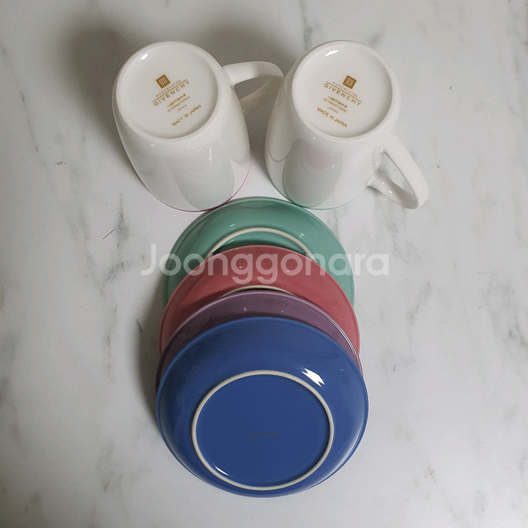 지방시 컵2,소서4 /6p--5